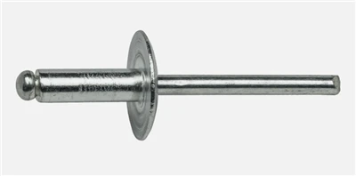 Store flange aluminium popnitter